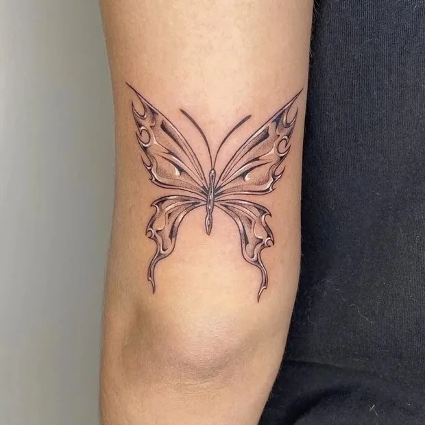 AI-generated tattoo design example